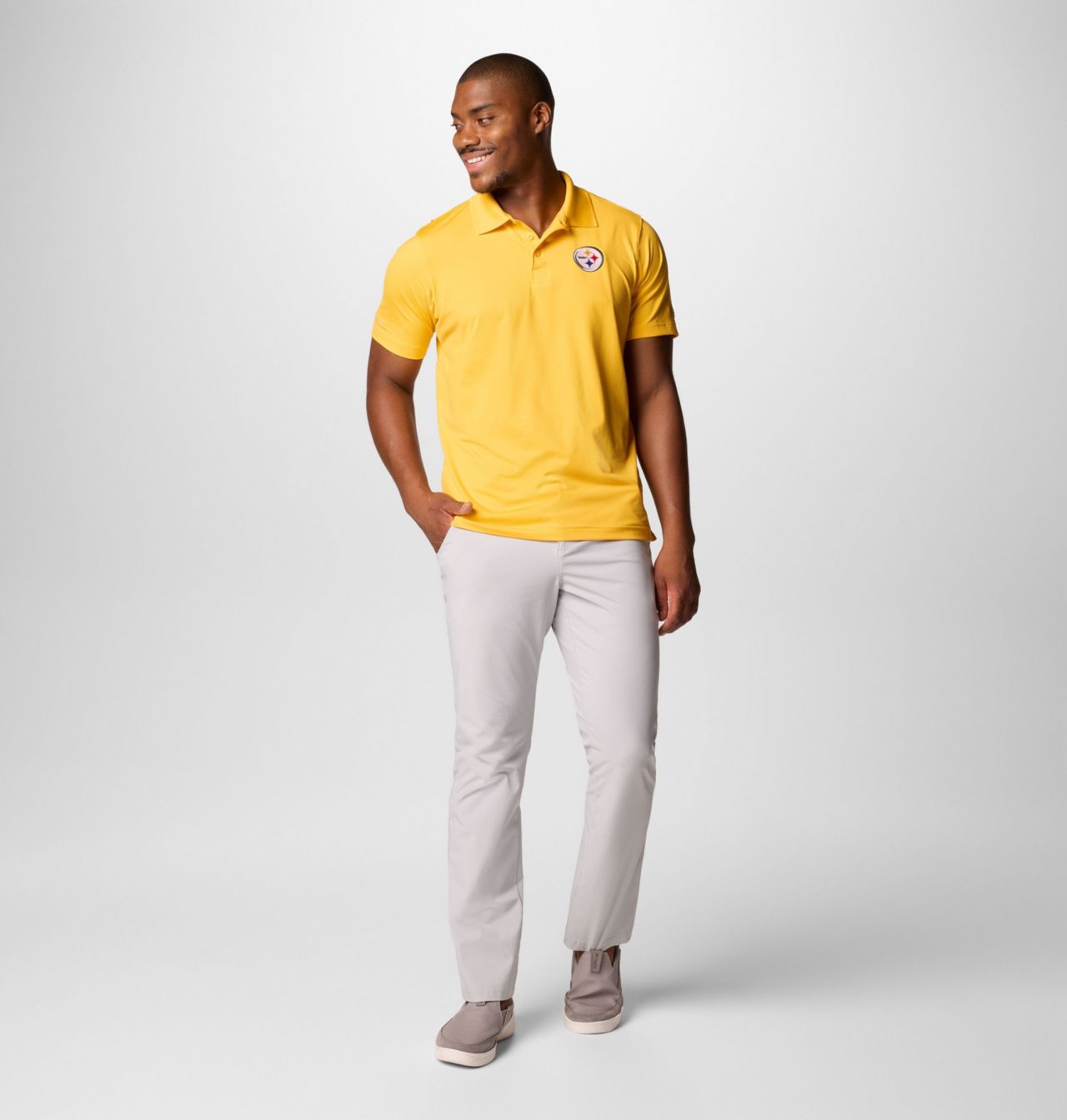 Men's PFG Low Drag Offshore™ Polo - Pittsburgh Steelers 3