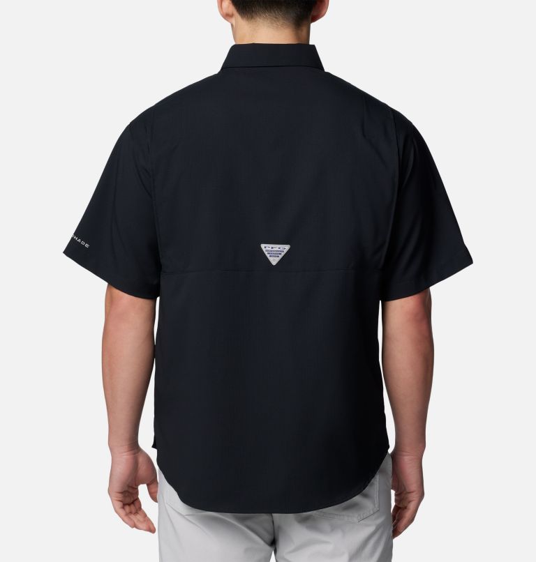 Men's PFG Tamiami Short Sleeve Shirt | 010 | L, Color: FAF - Black, image 2