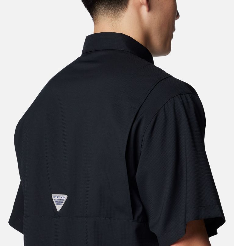 Men's PFG Tamiami Short Sleeve Shirt | 012 | S, Color: FPE - Black, image 5