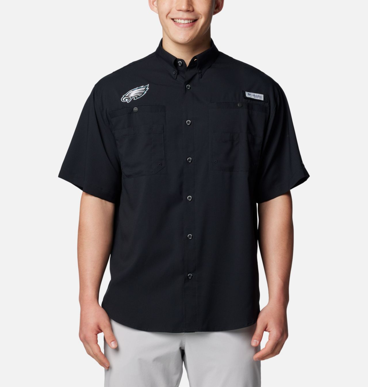Men's PFG Tamiami™ Short Sleeve Shirt - Philadelphia Eagles 1