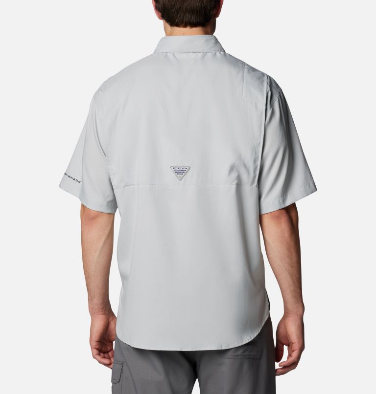 Men's PFG Tamiami Short Sleeve Shirt - Philadelphia Eagles, Color: FPE - Cool Grey, image 2