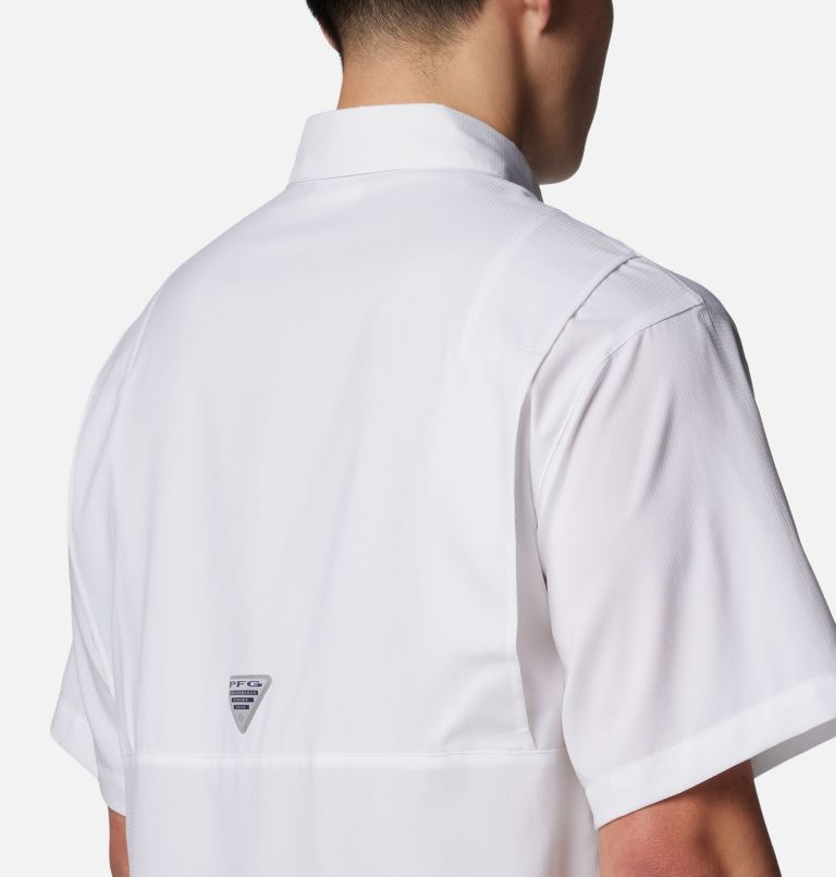 Men's PFG Tamiami Short Sleeve Shirt - San Francisco 49ers, Color: FSN - White, image 5
