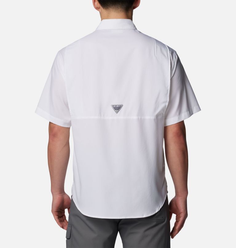 Men's PFG Tamiami Short Sleeve Shirt - San Francisco 49ers, Color: FSN - White, image 2