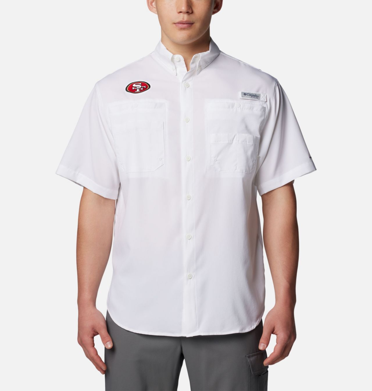 Men's PFG Tamiami™ Short Sleeve Shirt - San Francisco 49ers 1
