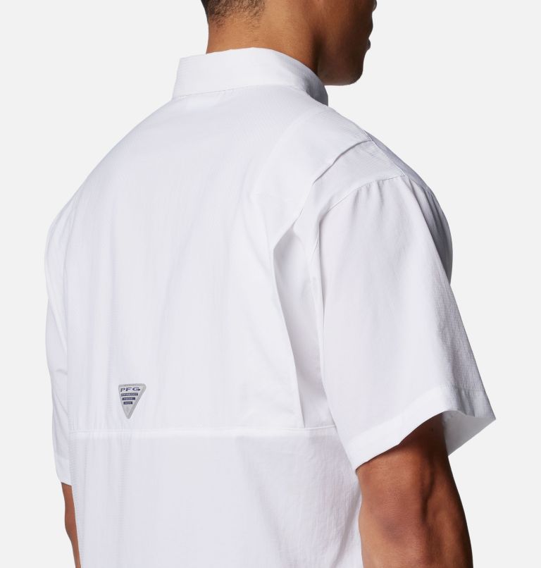 Men's PFG Tamiami Short Sleeve Shirt | 106 | M, Color: FWC - White, image 5