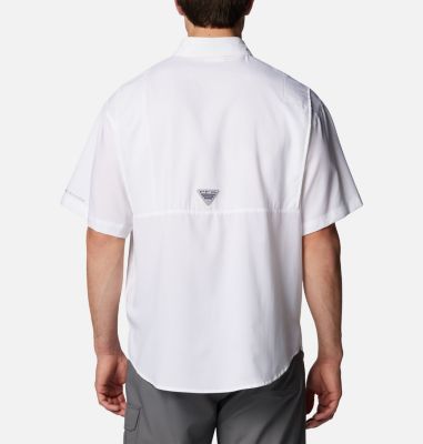 Men's PFG Tamiami Short Sleeve Shirt - Kansas City Chiefs, Color: FKC - White, image 10