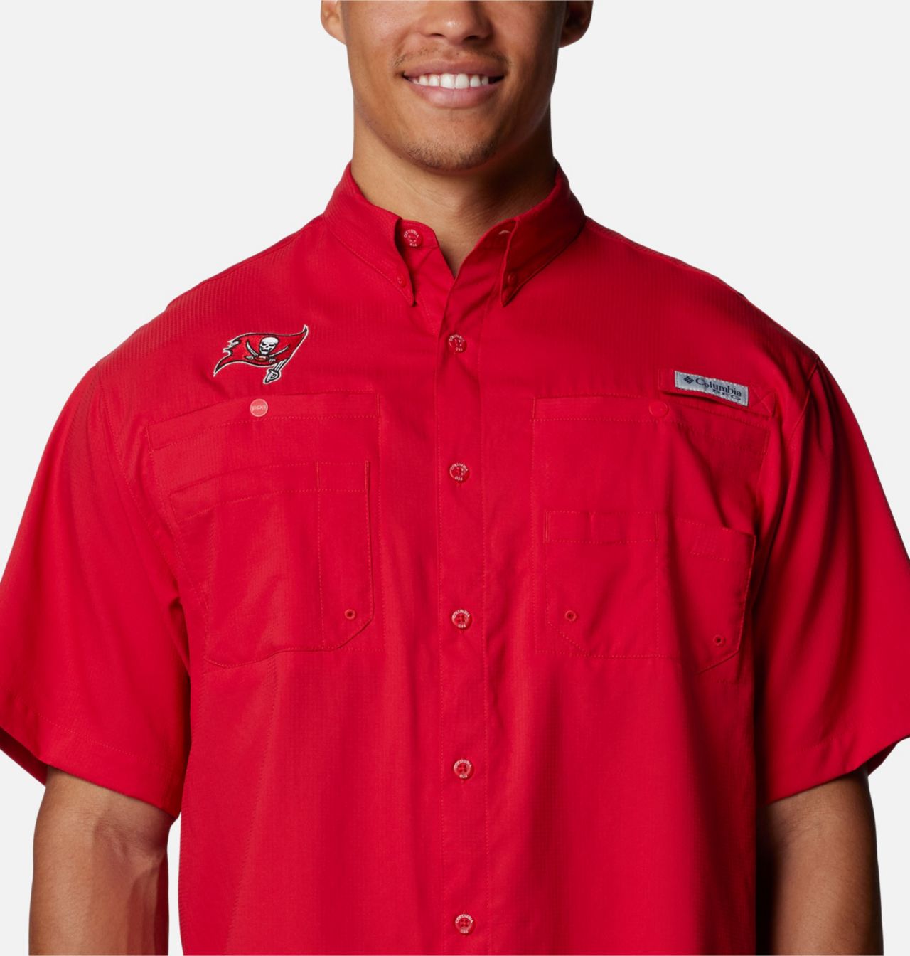 Men's PFG Tamiami™ Short Sleeve Shirt - Tampa Bay Buccaneers 4