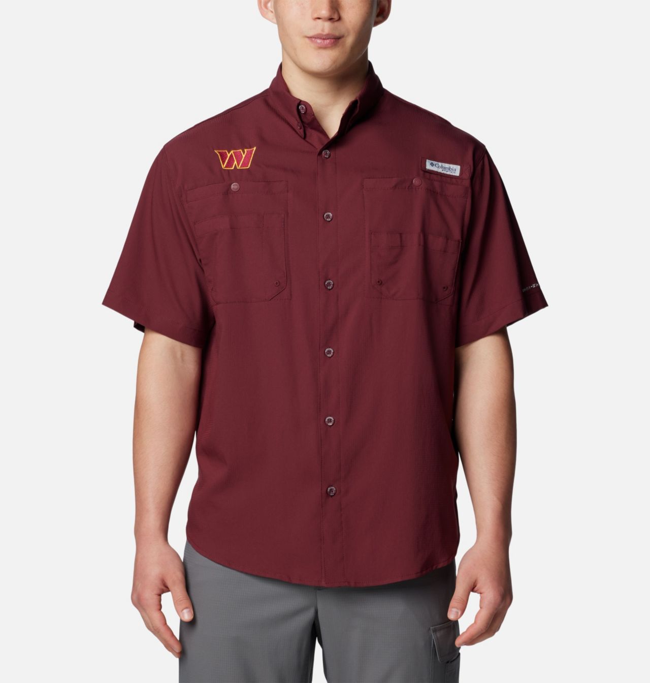Men's PFG Tamiami™ Short Sleeve Shirt - Washington Commanders 1