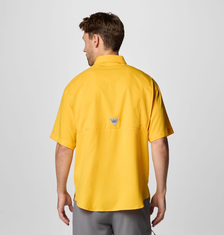 Men's PFG Tamiami Short Sleeve Shirt - Pittsburgh Steelers, Color: FPS - Stinger, image 2
