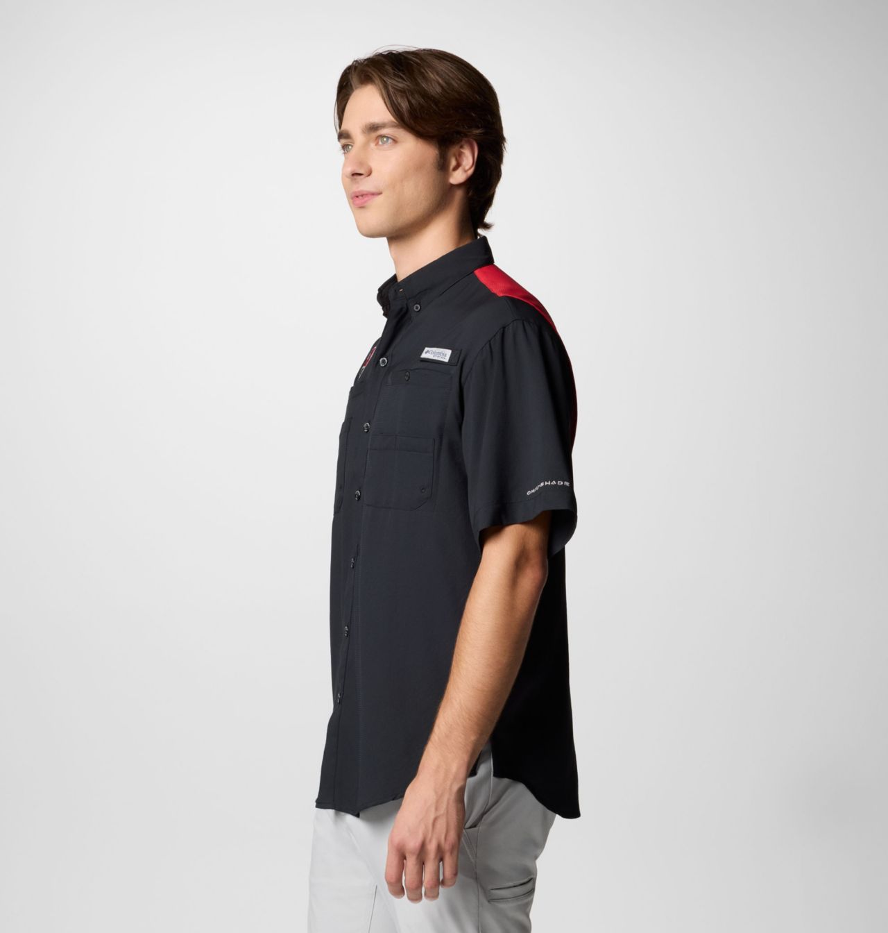 Men's PFG Tamiami™ Colorblocked Short Sleeve Shirt - Tampa Bay Buccaneers 4