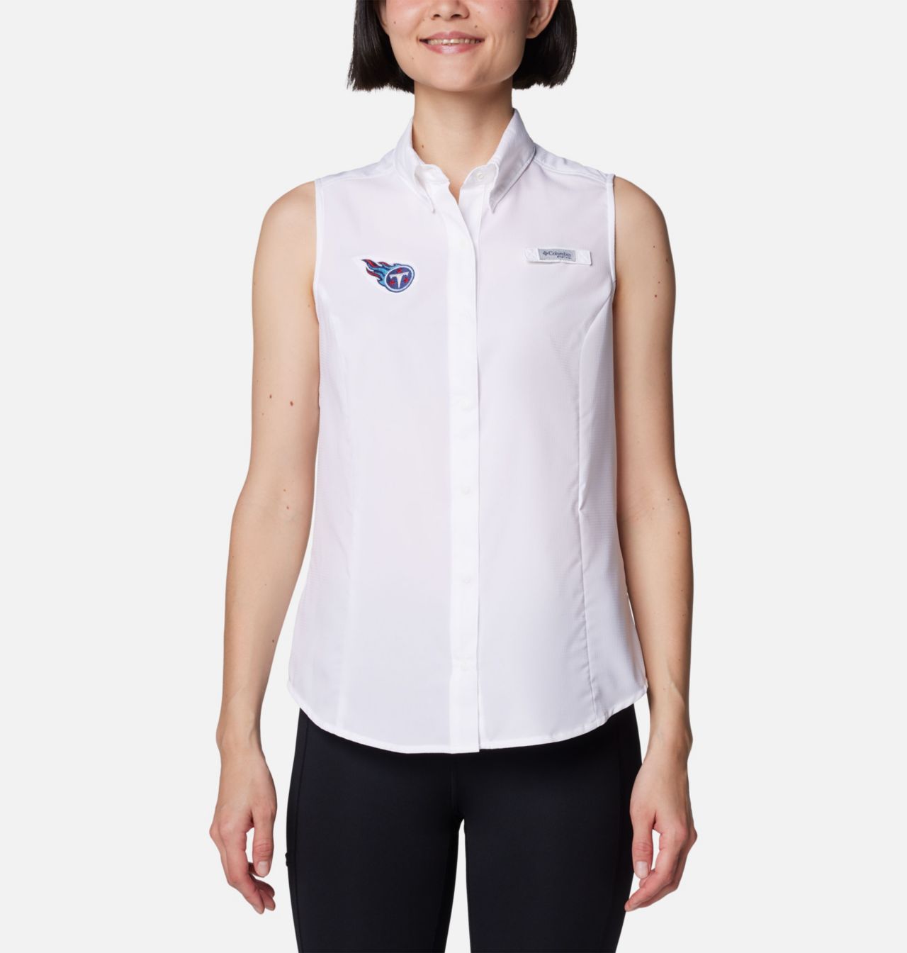 Women's PFG Tamiami™ Sleeveless Shirt - Tennessee Titans 1