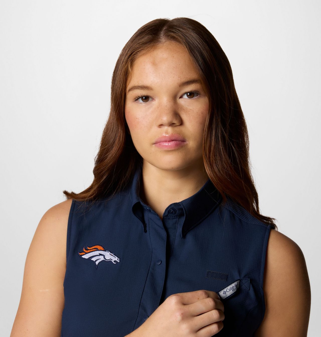Women's PFG Tamiami™ Sleeveless Shirt - Denver Broncos 5