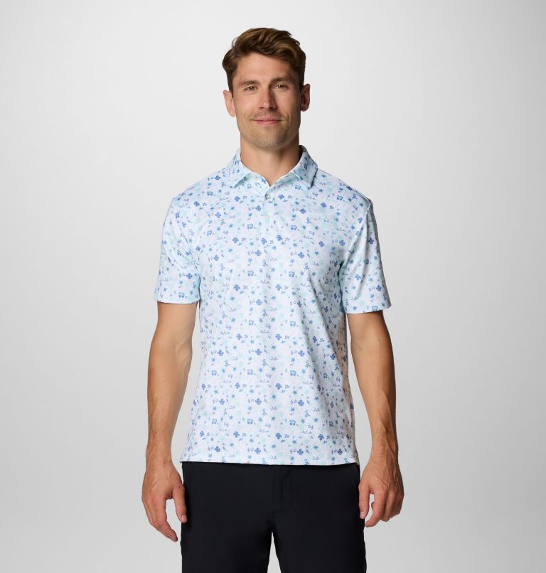 Men's Countryside Green Polo, Color: Skyler, image 1