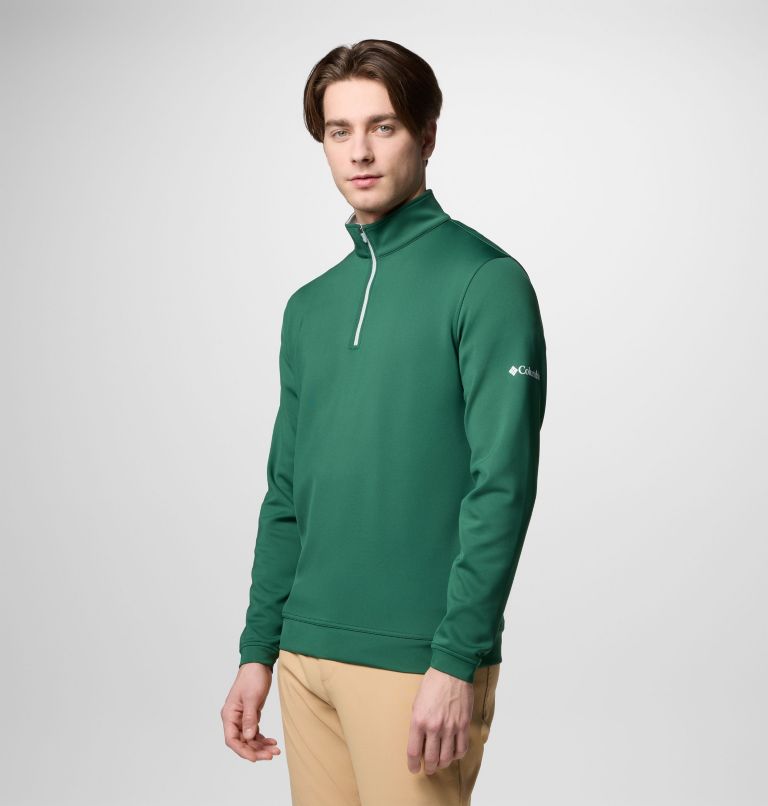 Men's Wickham Hills Pullover, Color: Forest, image 4