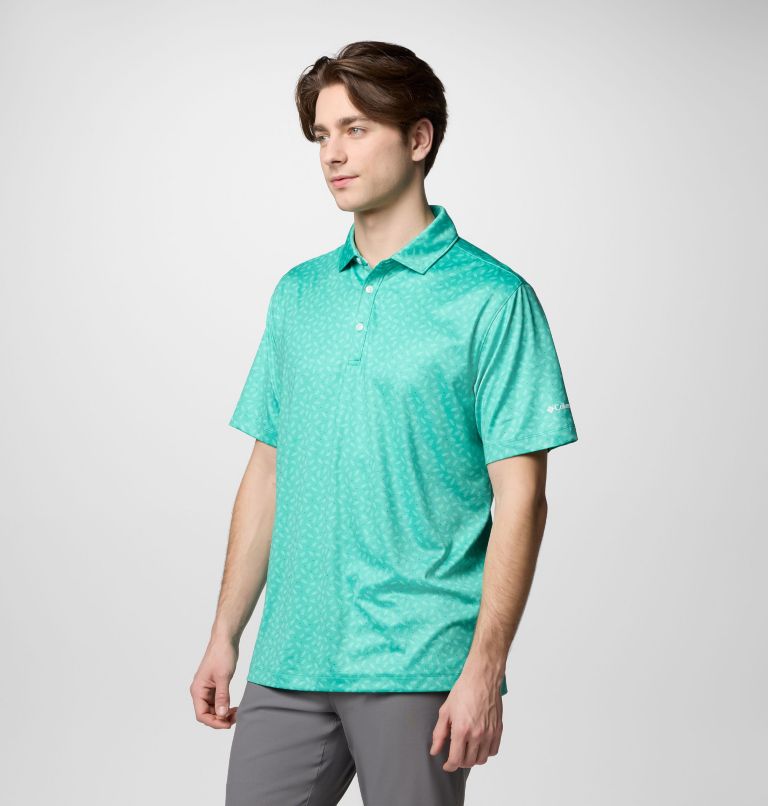 Men's Rolling Hills Polo, Color: Glaze Green, image 4