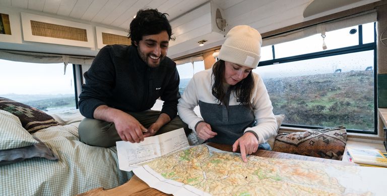 Ever thought about just packing it all in, stuffing all your belongings into a camper van and hitting the road? Well, ex-Londoners Charlie and Josh have done just that.