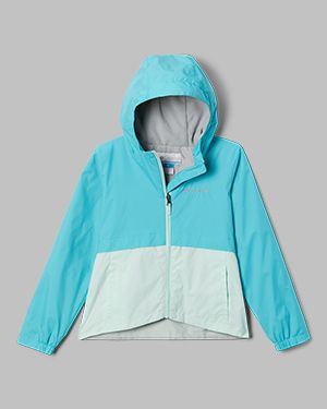 Campera Columbia Double Troub Niños Reversible - Blue Dot print - Universo  Aventura