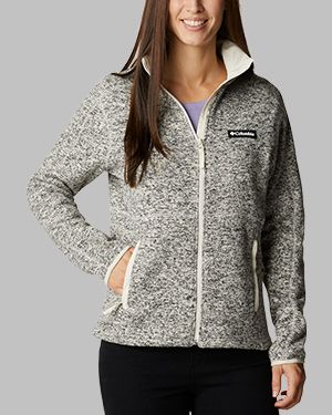 COLUMBIA Sportswear- Women's Size Small- Full Zip-Rain-Hooded-Jacket- Red &  Gray