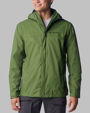 Columbia Stone Green Rainy Trails Fleece Lined Jacket – Twiggz