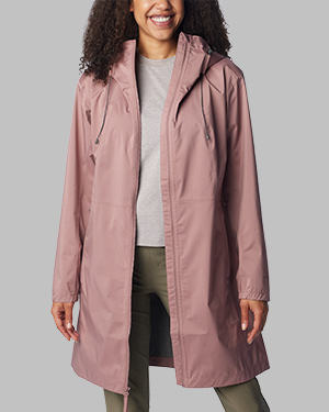  Pink long jacket