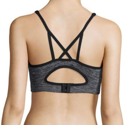 Women's Key Hole Seamless Cami Bra Women's Key Hole Seamless Cami Bra, Black, back