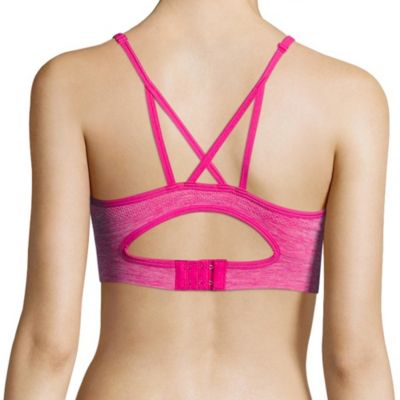 Women's Key Hole Seamless Cami Bra Women's Key Hole Seamless Cami Bra, Beetroot, back