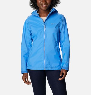 columbia long rain jacket womens