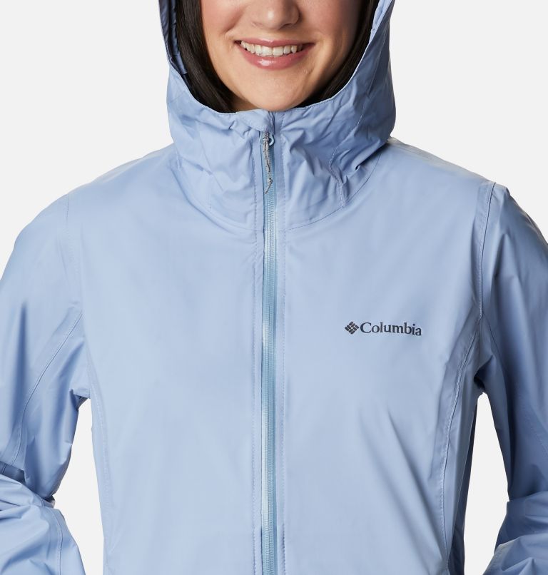 Women’s EvaPOURation Rain Jacket, Color: Empress, image 4