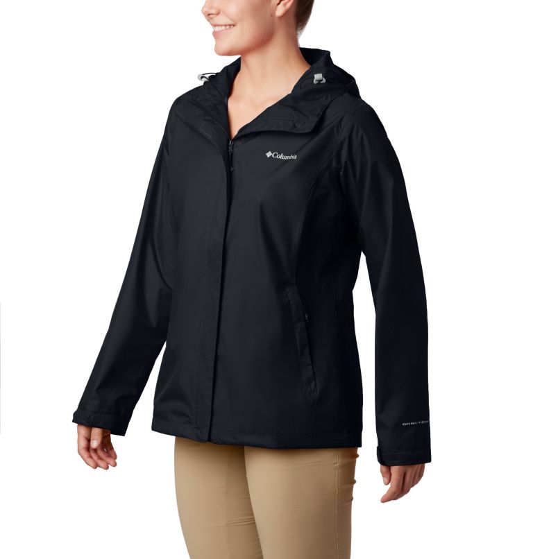 Thumbnail: Women’s Arcadia II Rain Jacket, Color: Black, image 1