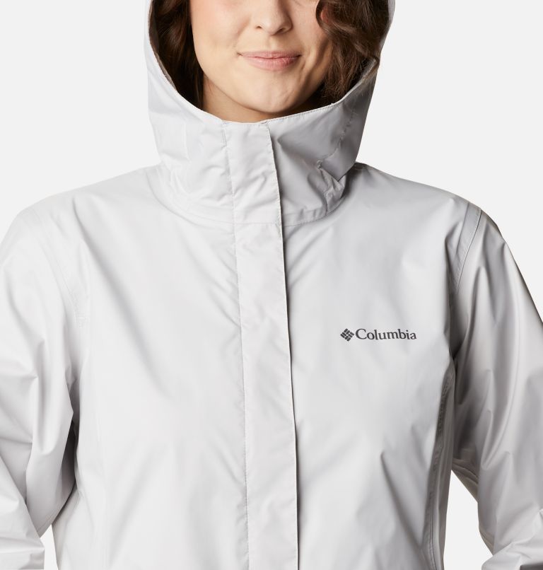 Women’s Arcadia II Rain Jacket, Color: Nimbus Grey, image 4