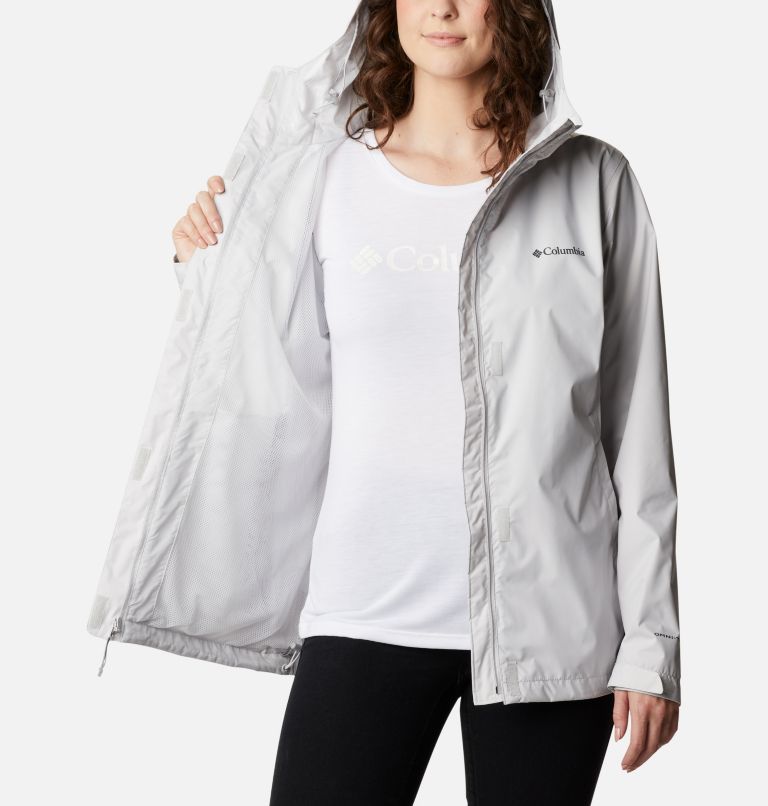 Women’s Arcadia II Rain Jacket, Color: Nimbus Grey, image 5