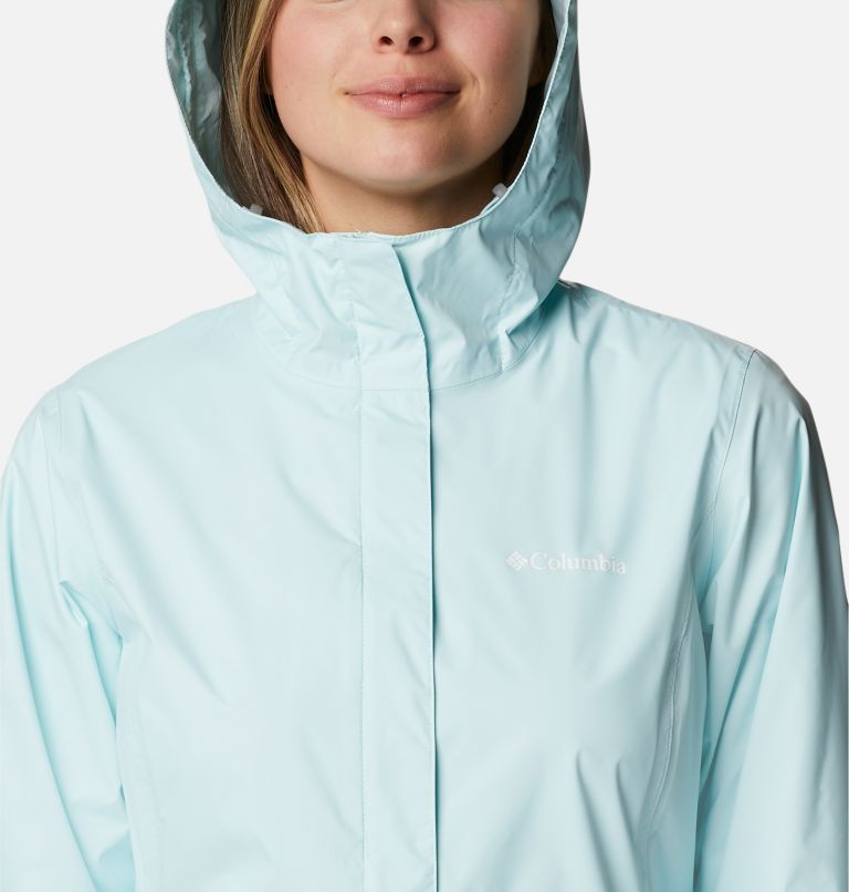 Thumbnail: Women’s Arcadia II Rain Jacket, Color: Icy Morn, image 4