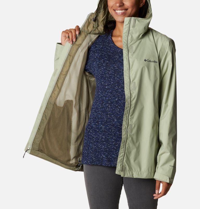 Women’s Arcadia II Rain Jacket, Color: Safari