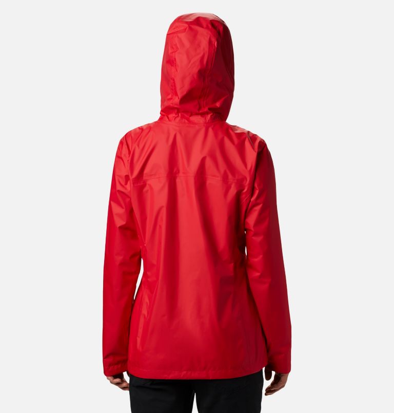 Thumbnail: Women’s Arcadia II Rain Jacket, Color: Red Lily, image 2