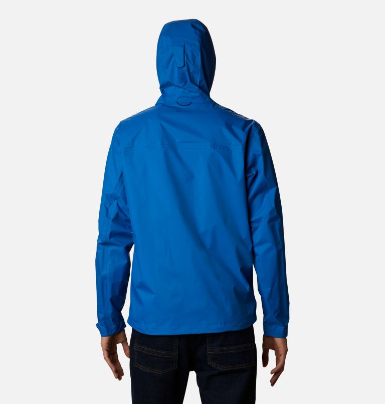 Men's EvaPOURation Rain Jacket, Color: Bright Indigo, image 2