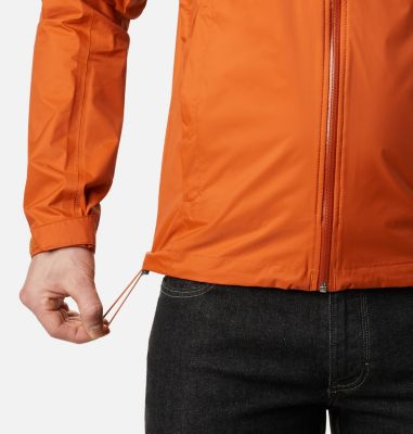 columbia men's evapouration waterproof rain jacket