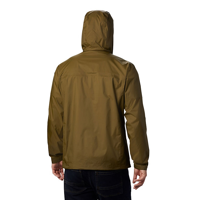 Location Mens New Goggle Rain Hooded Jacket Coat Size