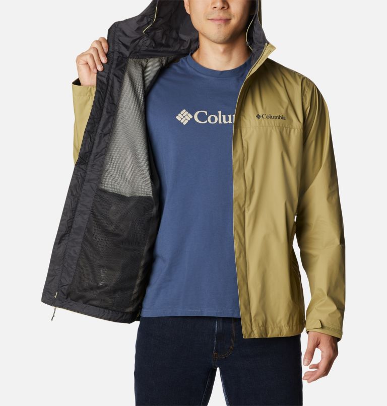 Men's Watertight II Rain Jacket, Color: Savory, image 5
