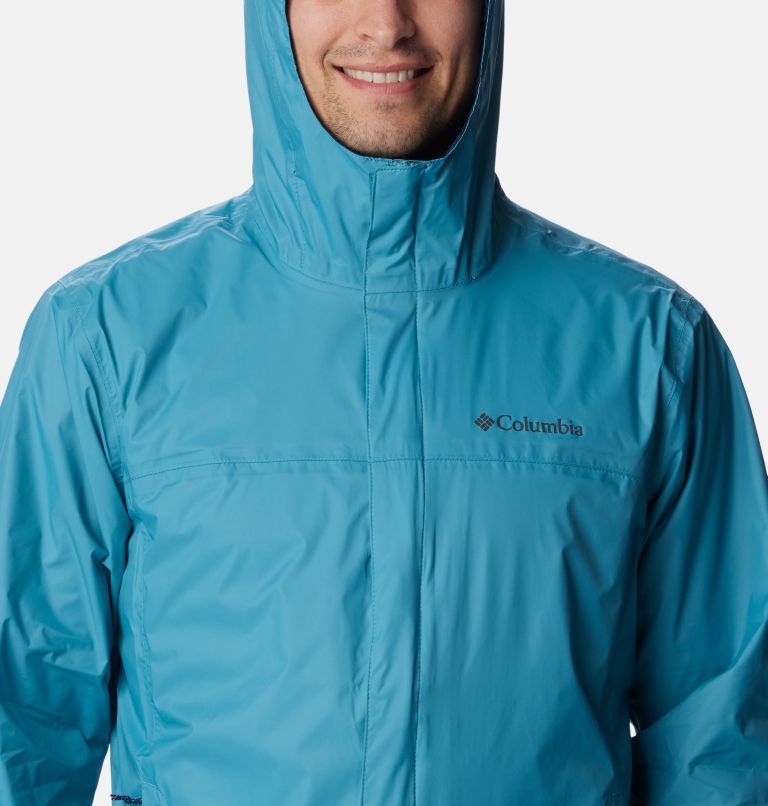 Men's Watertight II Rain Jacket, Color: Shasta, image 4