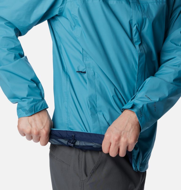 Men's Watertight II Rain Jacket, Color: Shasta, image 6