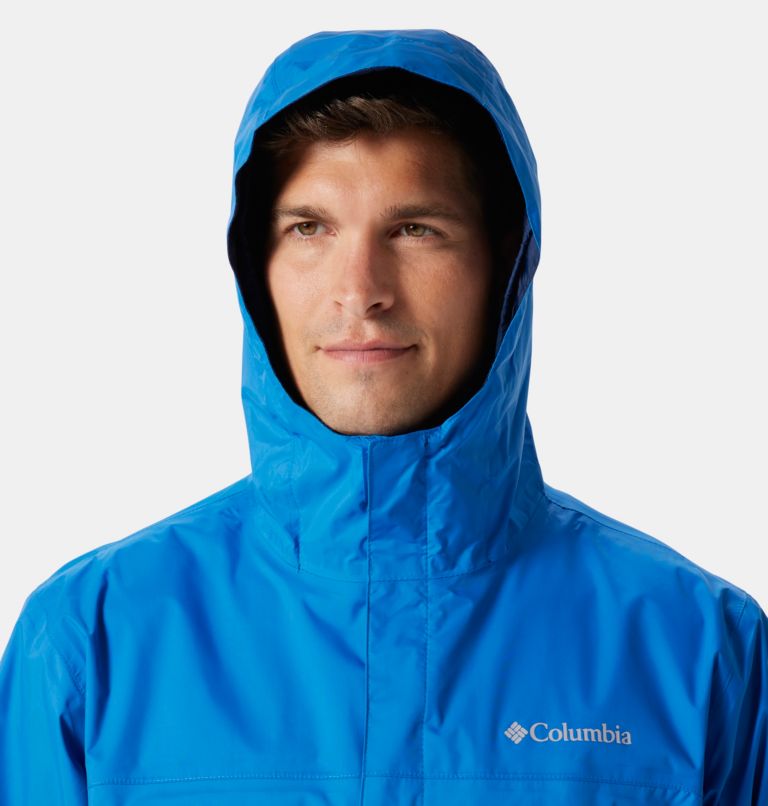 Thumbnail: Men's Watertight II Rain Jacket, Color: Bright Indigo, image 4