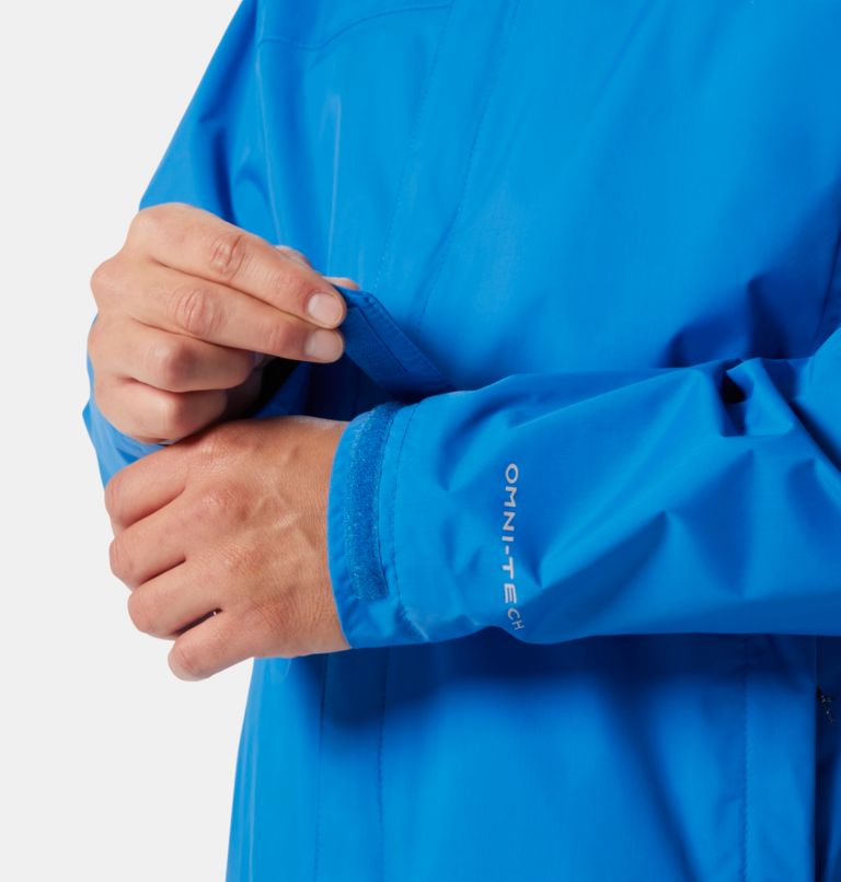 Men's Watertight II Rain Jacket, Color: Bright Indigo, image 6