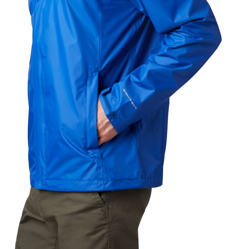 Men's Watertight II Rain Jacket, Color: Azul, image 3