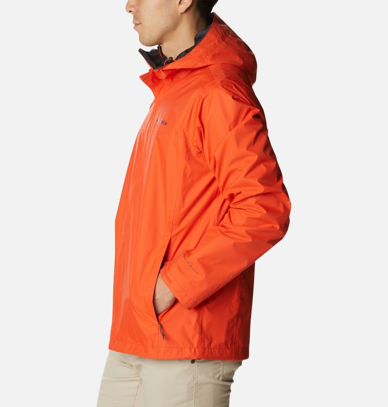 Men's Watertight II Rain Jacket, Color: Red Quartz