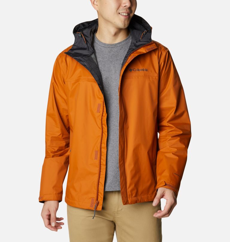 Thumbnail: Men's Watertight II Rain Jacket, Color: Warm Copper, image 6