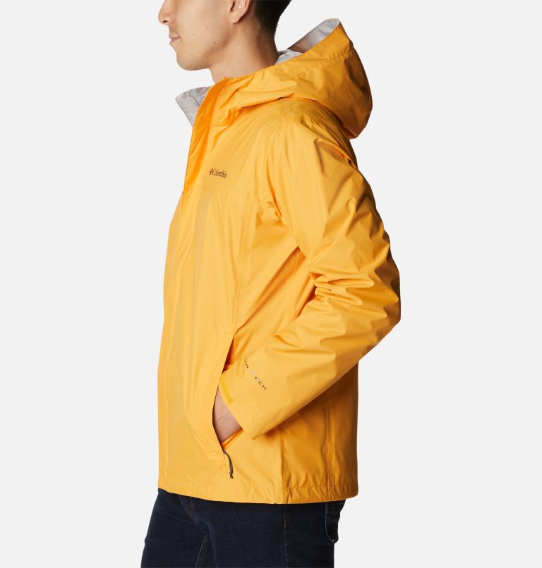 Thumbnail: Men's Watertight II Rain Jacket, Color: Mango, image 3
