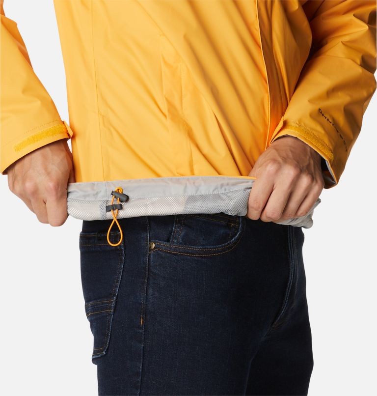 Thumbnail: Men's Watertight II Rain Jacket, Color: Mango, image 6