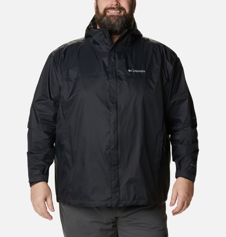 Men's Watertight II Rain Jacket - Big, Color: Black, image 1
