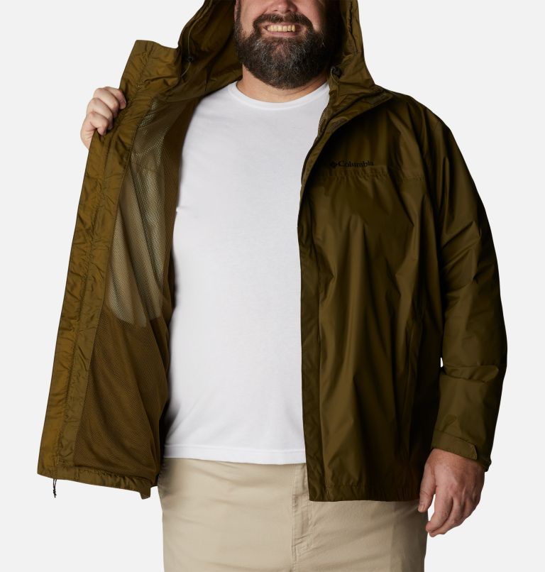 Men's Watertight II Rain Jacket - Big, Color: New Olive, image 5