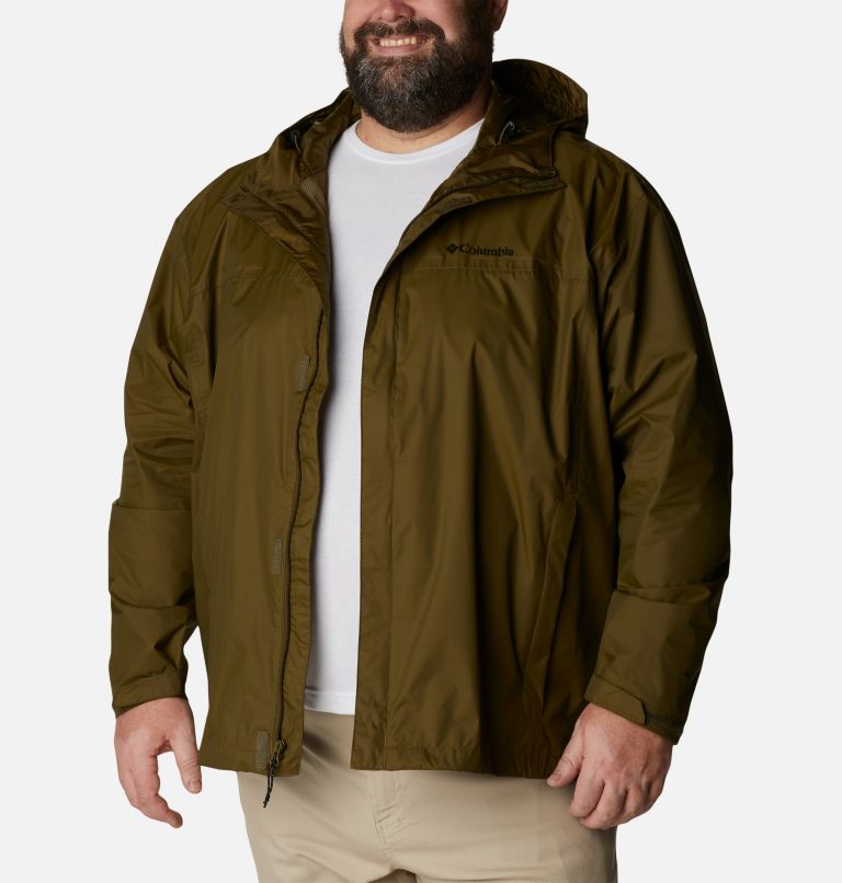 Men's Watertight II Rain Jacket - Big, Color: New Olive, image 8